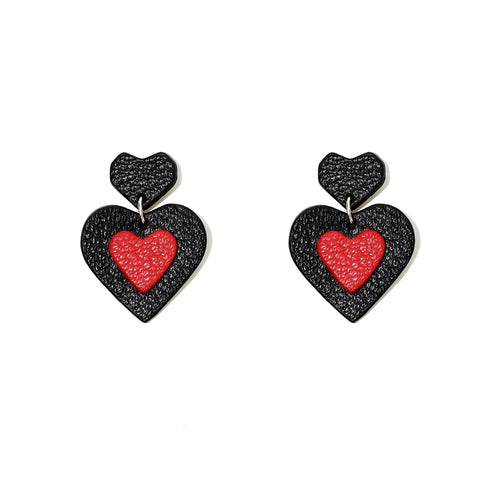 Eros Fragments French Sully Goatskin Earrings